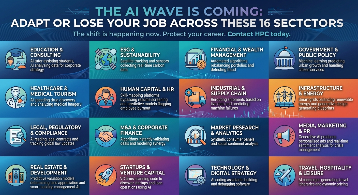 The AI Wave is Coming Monaco: Adapt or Lose Your Job Across These 16 Sectors