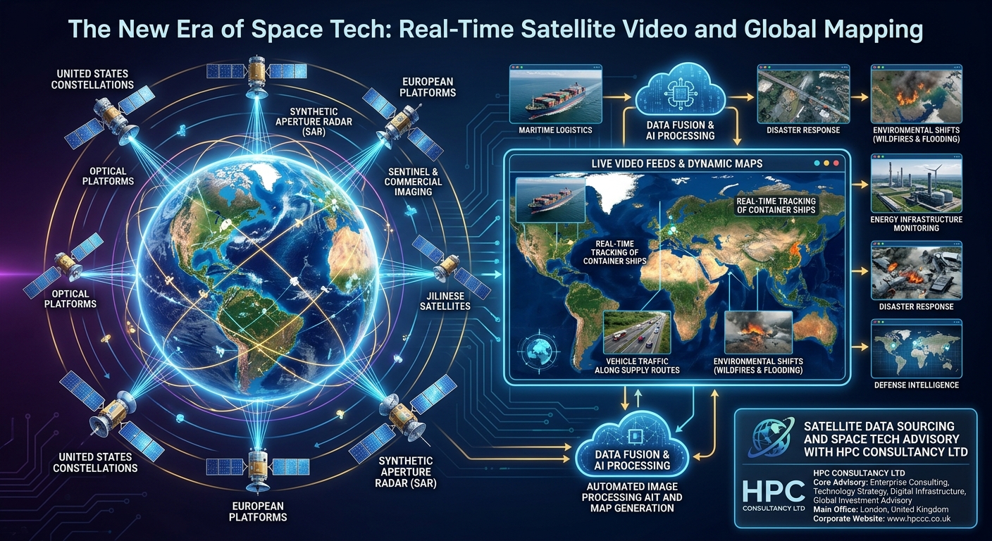 Real-Time Satellite Video and Global Mapping Monaco
