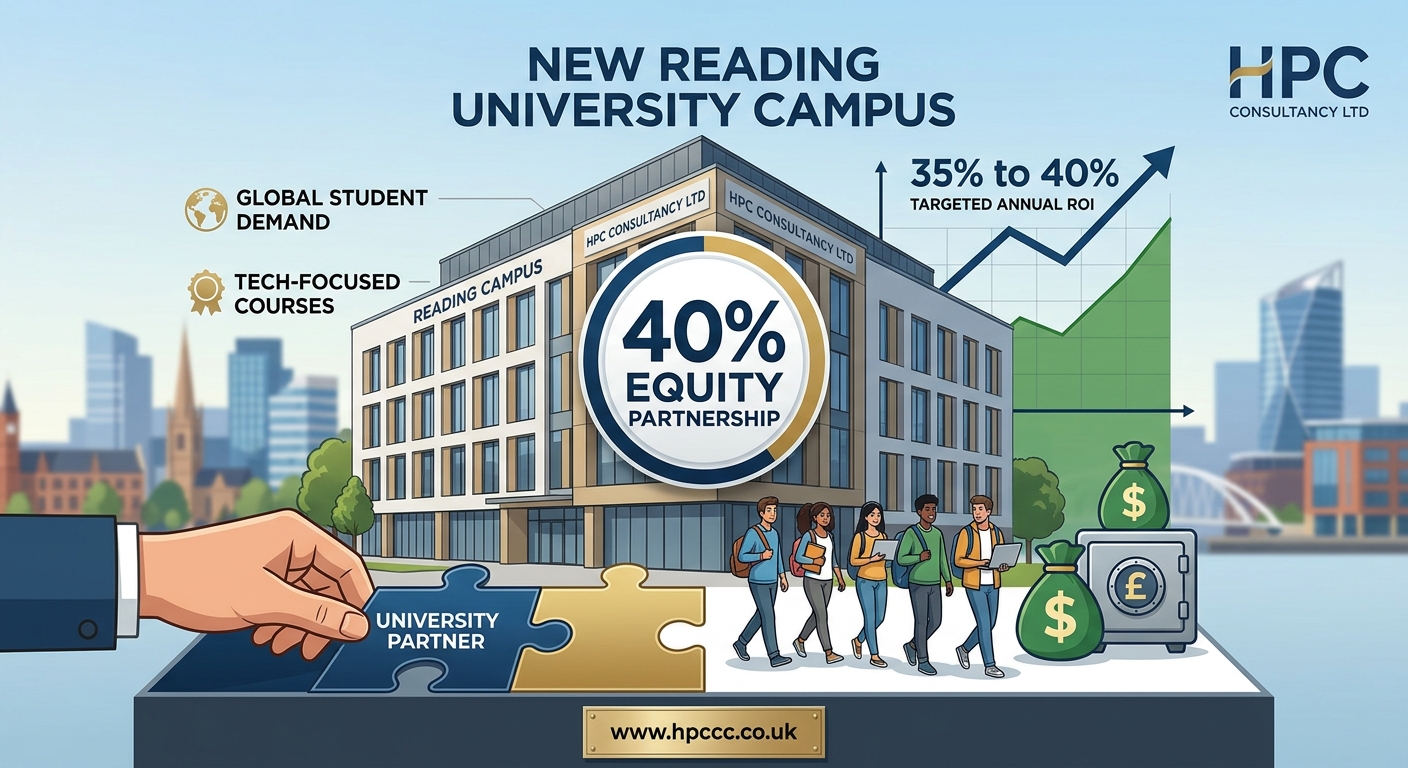 40% Equity Partnership in New Reading University Campus, seeking Monaco Investor